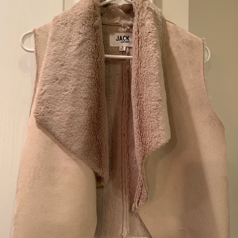 BB Dakota Faux Fur Vest